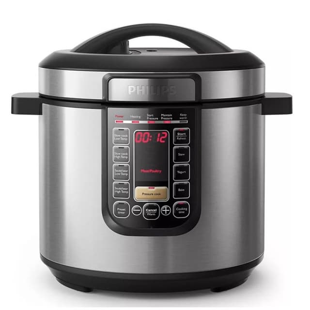 مولتی کوکر فیلیپس مدل HD2237 | ۱۴ برنامه پخت + حفظ ۸۰٪ ویتامین‌ها 