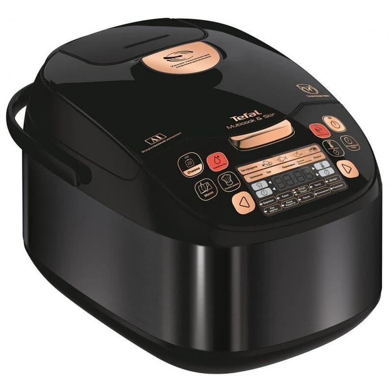 مولتی کوکر تفال مدل RK9018 | ۷۱ برنامه پخت + ظرفیت ۵ لیتر سرامیکی | خرید با گارانتی و قابلیت پخت تاخیری ۲۴h 