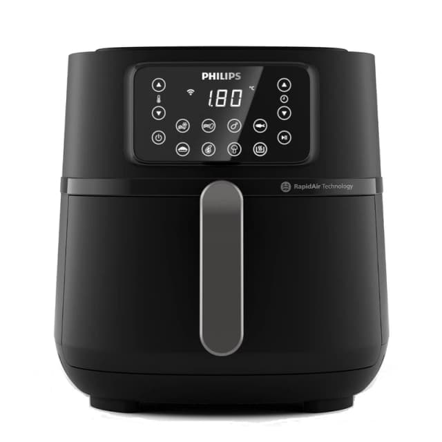سرخ‌کن بدون روغن فیلیپس HD9285: تکنولوژی Rapid Air، ظرفیت 7.2 لیتری و 8 برنامه پخت متنوع