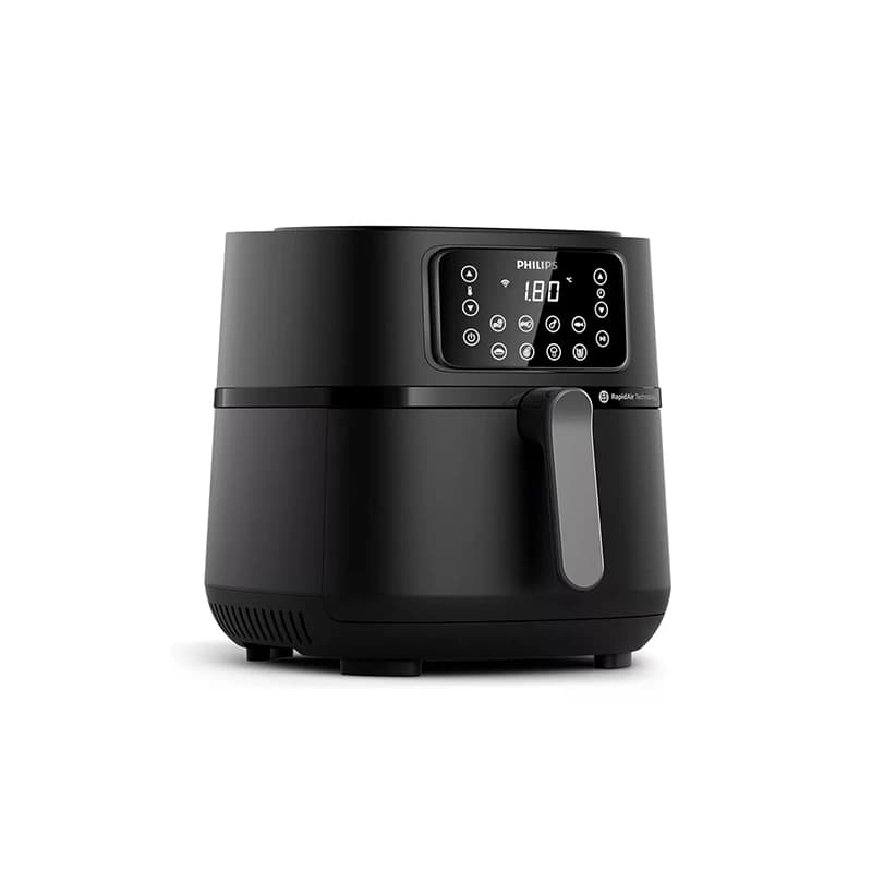 سرخ‌کن بدون روغن فیلیپس HD9285: تکنولوژی Rapid Air، ظرفیت 7.2 لیتری و 8 برنامه پخت متنوع