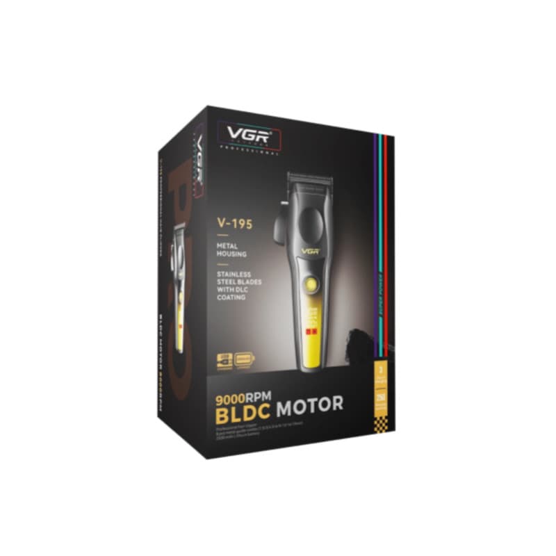 خرید و قیمت ماشین اصلاح موی سر و صورت وی جی آر مدل V-195 اصل | آتناکالا
