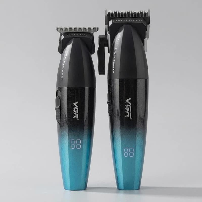 بررسی و خرید ست ماشین اصلاح دوقلو وی جی آر مدل VGR V-640 S2 | آتناکالا