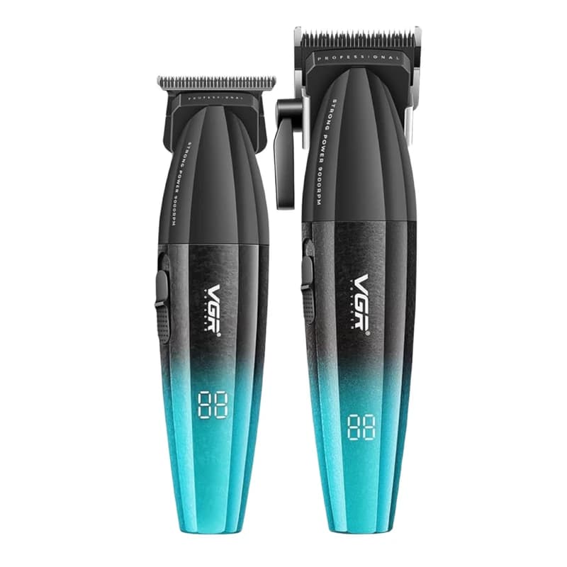 بررسی و خرید ست ماشین اصلاح دوقلو وی جی آر مدل VGR V-640 S2 | آتناکالا