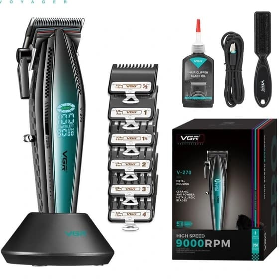 ماشین اصلاح حرفهای وی جی آر مدل VGR V-270 (موتور 9000 دور)