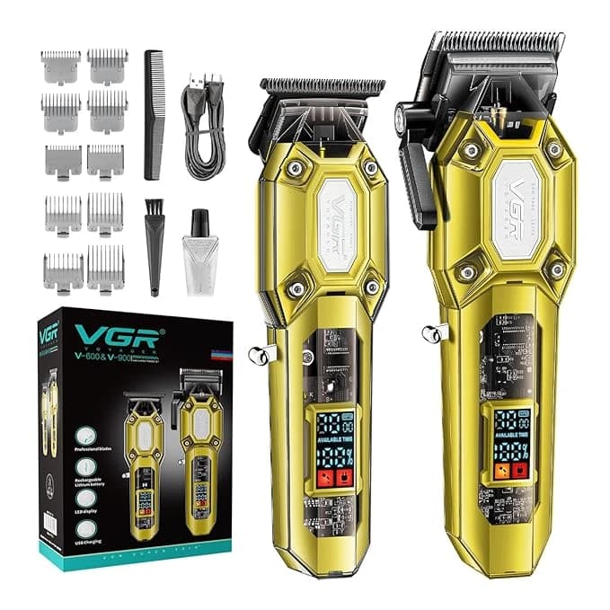 خرید و قیمت ست ماشین اصلاح حرفهای وی جی آر VGR مدل V-600 و V-900 | آتناکالا