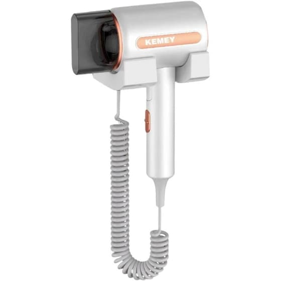 سشوار دیواری کیمی مدل Kemei KM-6873 توان 2200 وات اصل