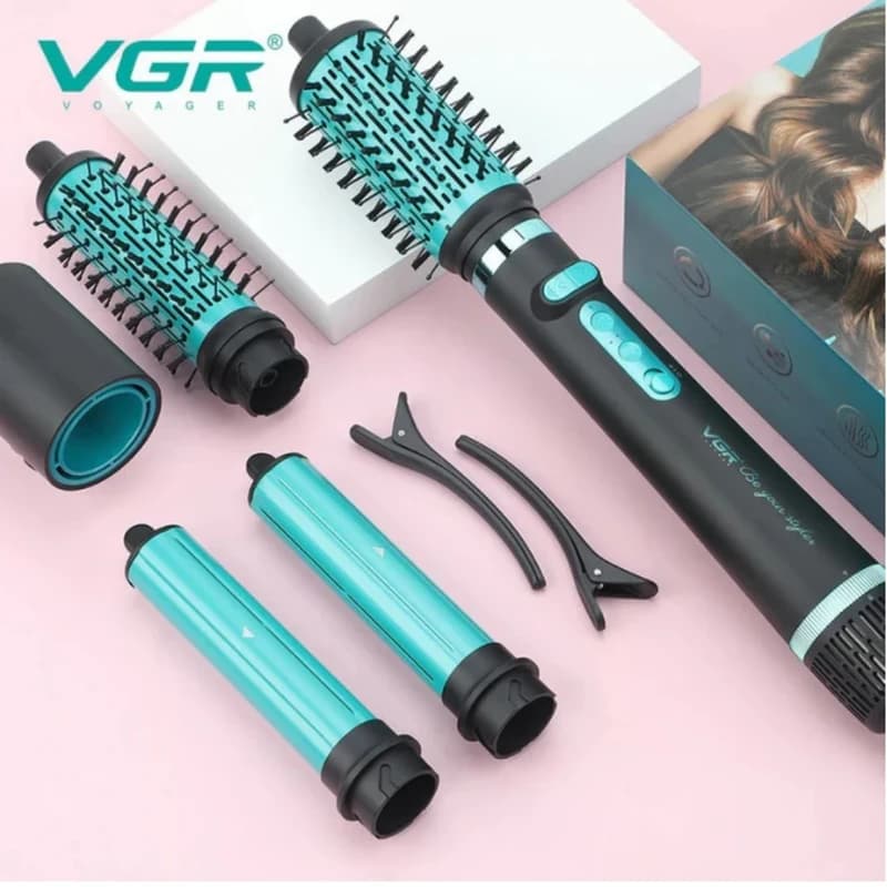 سشوار چرخشی و برس برقی ۵ کاره وی جی آر مدل VGR V-475 | آتناکالا
