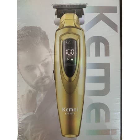ماشین اصلاح کیمی مدل Kemei KM-1673؛ بررسی تخصصی خطزن حرفهای و صفرزن شارژی