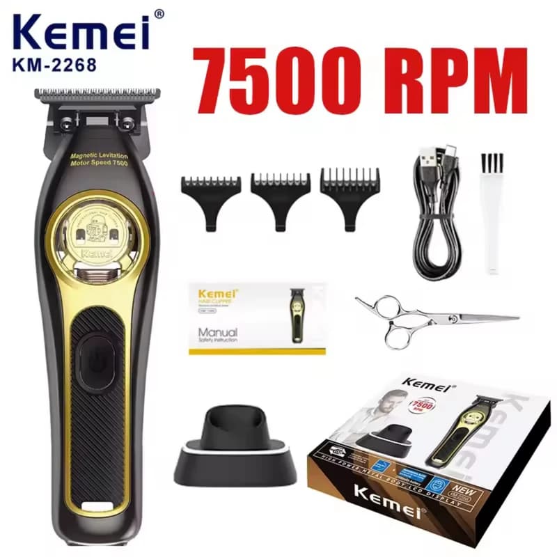 ماشین اصلاح خطزن و صفرزن حرفهای کیمی مدل KM-2268