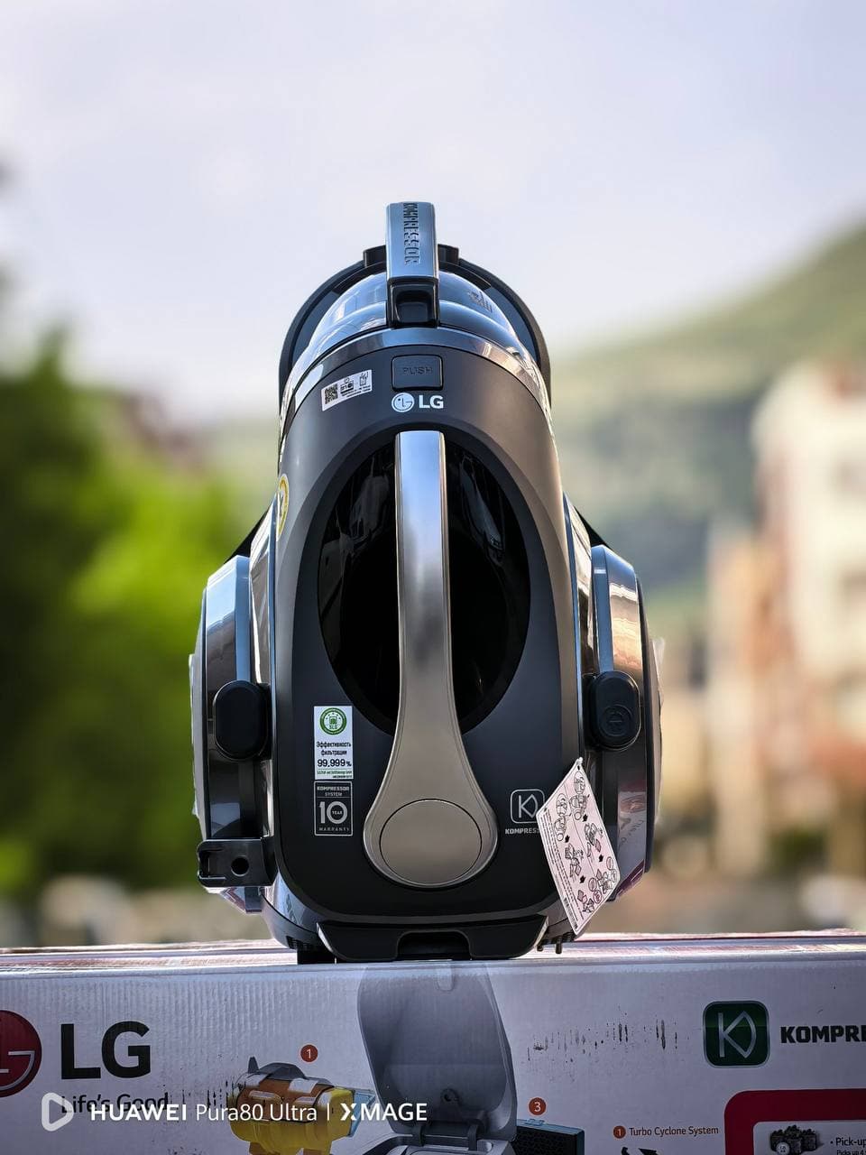 جاروبرقی ال جی VC83209UHAV کمپرسور X4، ۲۰۰۰ وات، HEPA 14 | آتناکالا بانه