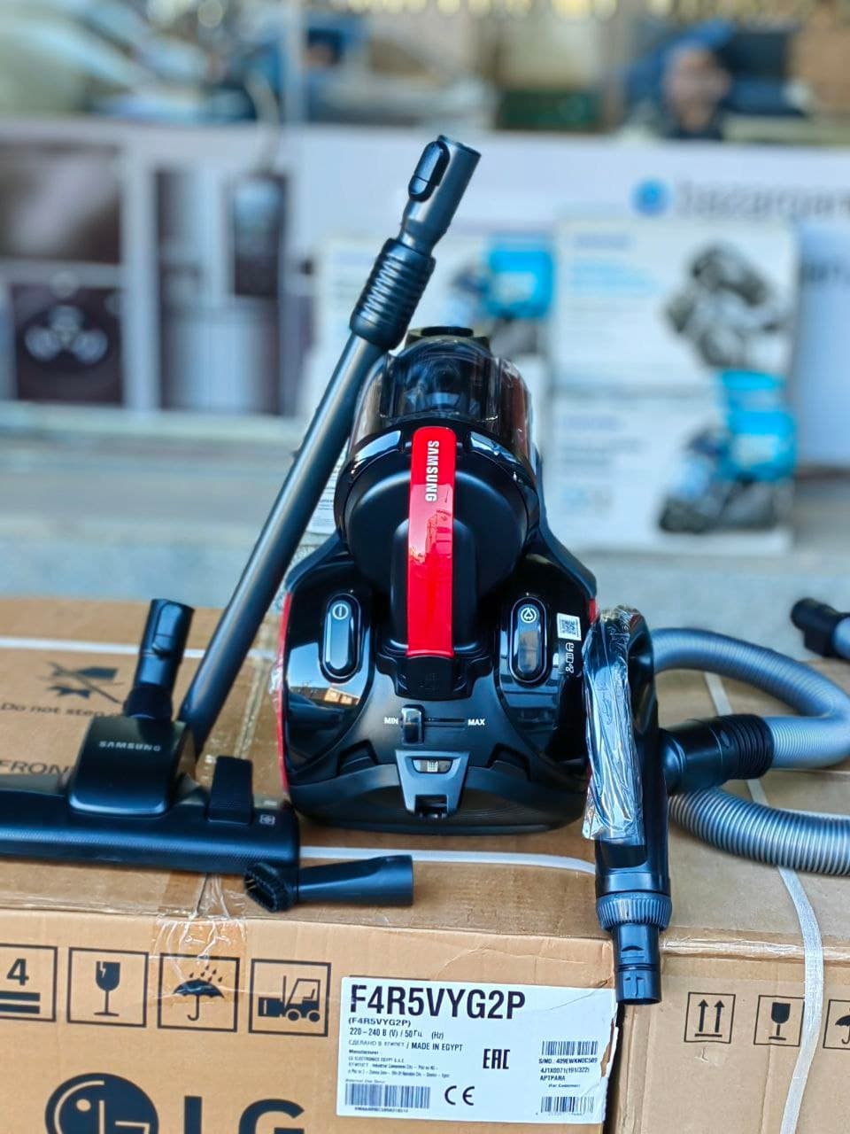 جاروبرقی مخزندار سامسونگ مدل 4116VR؛ قدرت مکش بیرقیب با تکنولوژی ضد پیچش مو