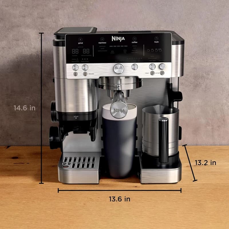 خرید و قیمت اسپرسوساز نینجا مدل Ninja Luxe Café Premier ES601