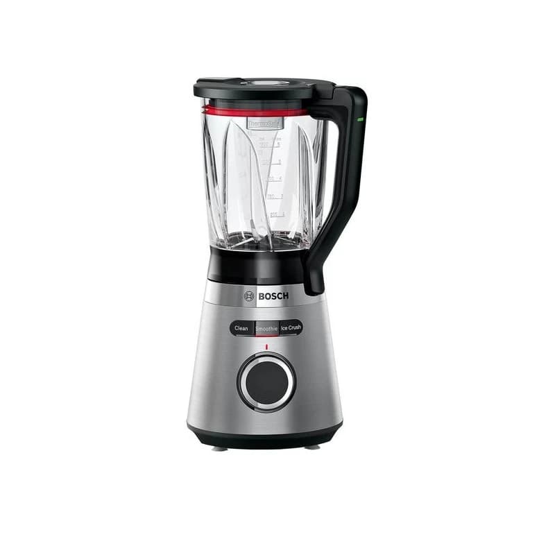 مخلوط کن بوش 1200 وات مدل BOSCH VitaPower MMB6386M پارچ شیشهای ThermoSafe 1.5 لیتر با آسیاب