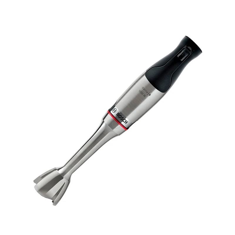 گوشت کوب برقی بوش 1000 وات مدل MSM6M622 چندکاره با تیغه ۴ پره QuattroBlade، خردکن، همزن بالونی و تیغه یخشکن (سری ErgoMaster Series 6)
