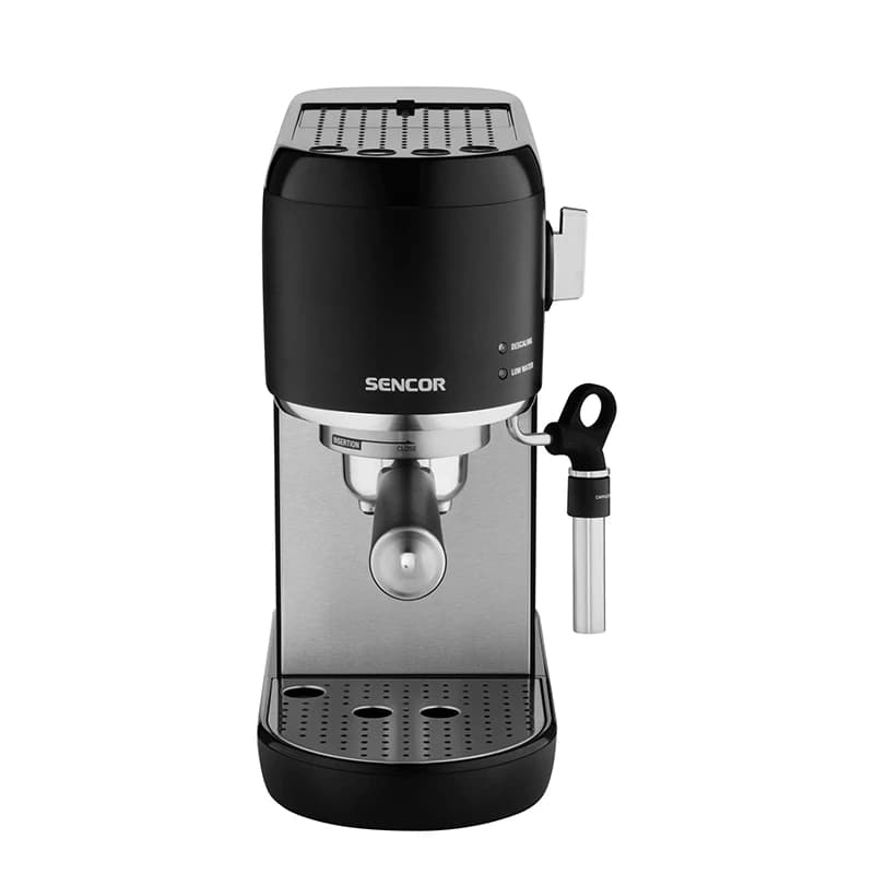 اسپرسو ساز سنکور SES 4700BK │ خرید دستگاه ۱۵ بار با طراحی ژاپنی و دو نازل + تضمین اصالت