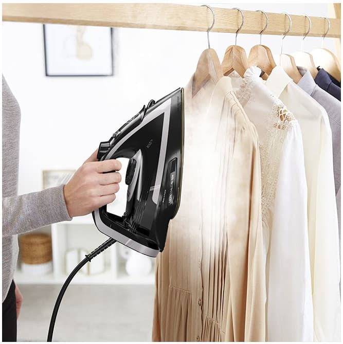 اتو بخار تفال مدل FV8062 با توان 3000 وات و کفی Durilium AirGlide Autoclean