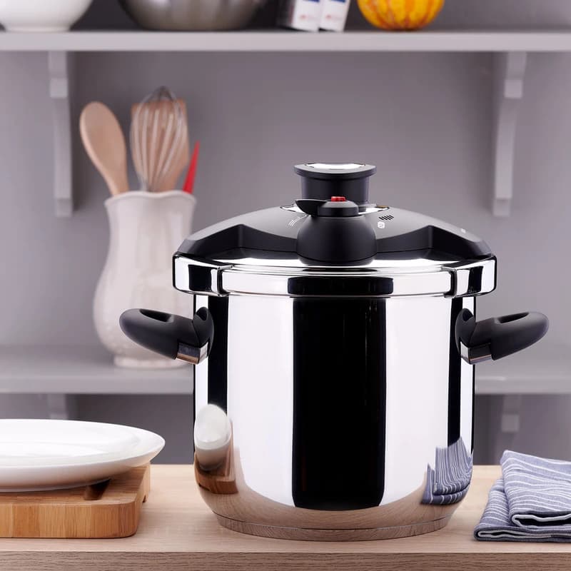 زودپز کرکماز Bella A174 ظرفیت 7 لیتر | خرید با گارانتی + صرفهجویی ۷۰% زمان و ۵۰% انرژی