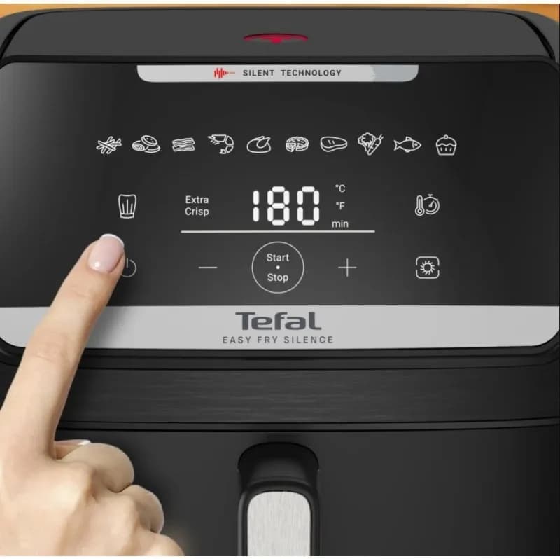 سرخکن بدون روغن تفال Easy Fry Silence XXL مدل EY8428E0 | ظرفیت ۷ لیتر