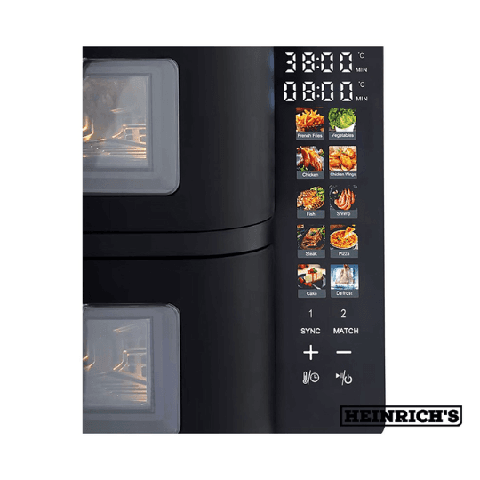 سرخکن دوطبقه هنریچ HFR 8231 ✨ ظرفیت 11 لیتر کنترل مستقل هر سبد | خرید با تخفیف ویژه