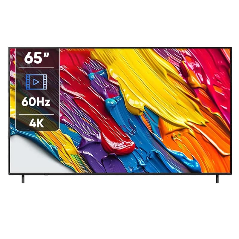 تلویزیون ال جی 65QNED82 سایز 65 اینچ مدل 2025 | QNED 4K هوشمند با WebOS 25 و پردازنده α7 Gen8 (مصر)