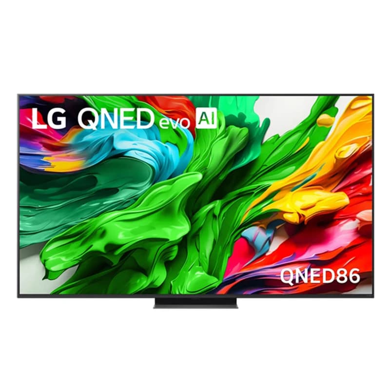خرید تلویزیون ال جی 86QNED86A سایز 86 اینچ 2025 | QNED Mini LED 4K 120Hz و webOS 25